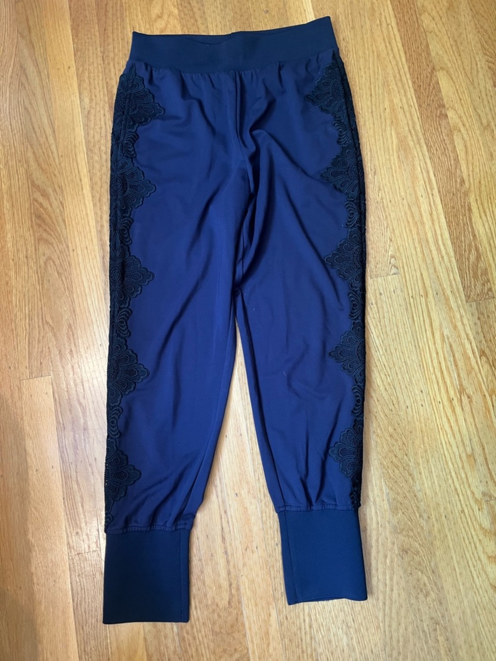 Ted Baker London Navy Knit Waistband Pants